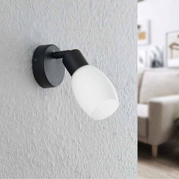 Lindby Ilmana LED-spot med glas, 1 lyskilde