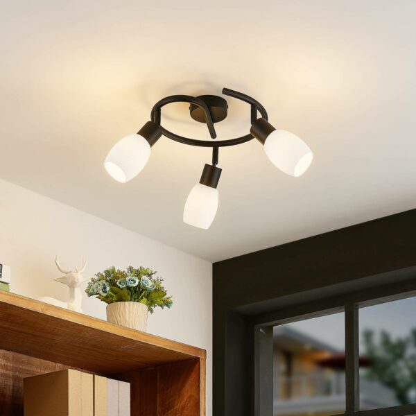 Lindby Ilmana LED-loftlampe, 3 lyskilder, spiral