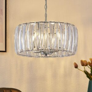 Lindby Sofia pendellampe, rund Ø 46 cm 4 lyskilder