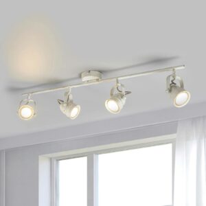 Hvid LED loftlampe Leonor, GU10