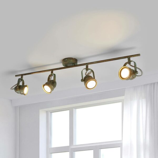 LED loftspot Leonor med antikt udseende
