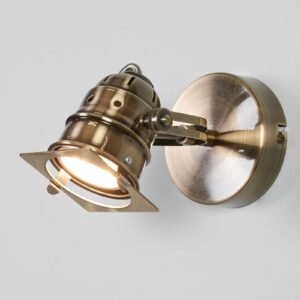 Janek - LED spot i antik messing, GU10