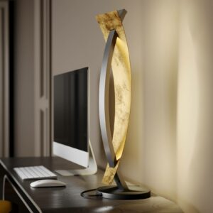 LED-bordlampe Marija i sort