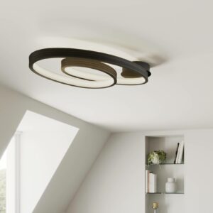 Lucande Bronwyn LED-loftlampe, 72,5 cm