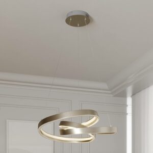 Lucande Gunbritt LED-hængelampe, 60 cm