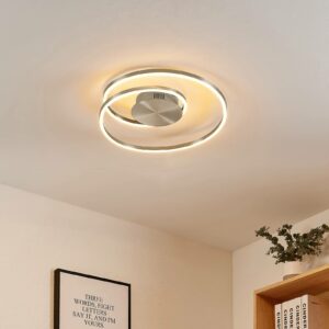Lindby IMus LED-loftlampe, kan dæmpes, Ø 49 cm