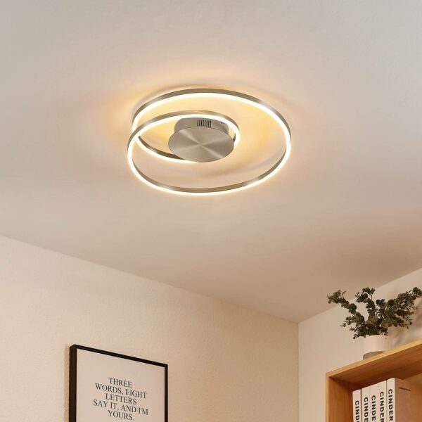 Lindby IMus LED-loftlampe, kan dæmpes, Ø 49 cm