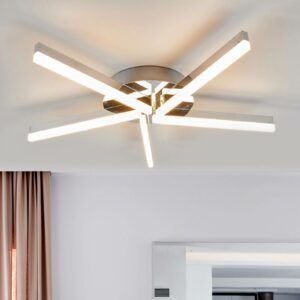 LED loftlampe Patrik til bad krom 5 lyskilder IP44