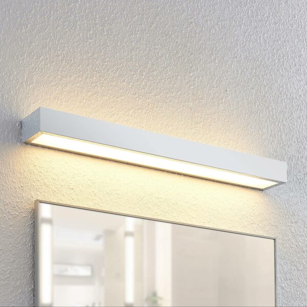 Lindby Layan LED-væglampe til badet, krom, 60 cm