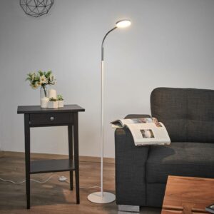 Milow - LED gulvlampe med svanehals