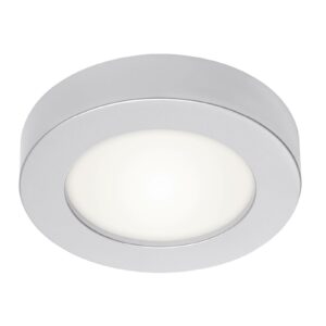 Prios Edwina LED-loftlampe, sølv, 12,2 cm