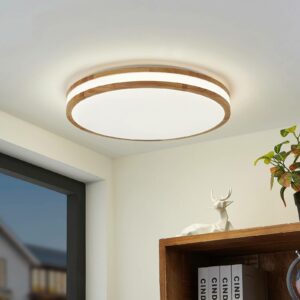 Lindby Emiva LED-loftlampe, lysstriber i midten