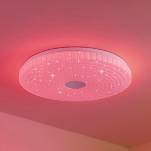 Lindby Laubini LED-loftlampe, RGBW, CCT, 48 cm