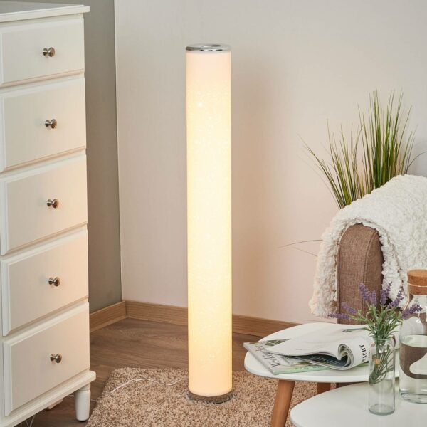 Ecris - LED gulvlampe med glimmereffekt