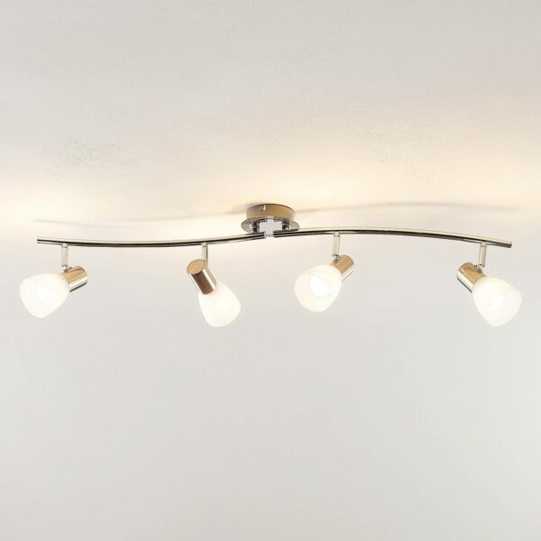 ELC Kamiran LED-loftspot, 4 lyskilder