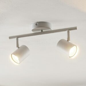 ELC Tomoki LED-loftlampe, hvid, 2 lyskilder