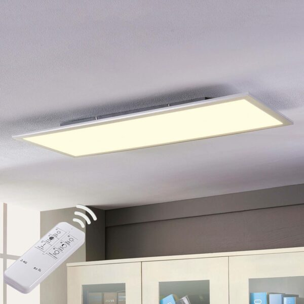Lindby Livel LED-panel, CCT, 120 cm x 30 cm