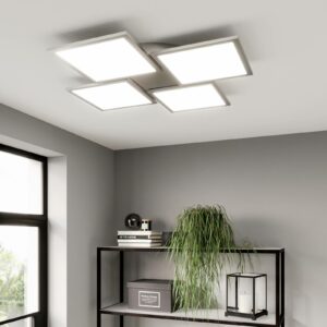 LED-loftlampe Ilira, dæmpbar, CCT, 4 lyskilder