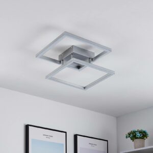 Lucande Muir LED-loftlampe, kvadrater