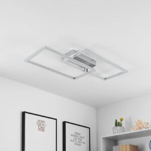 Lucande Muir LED-loftlampe, rektangler