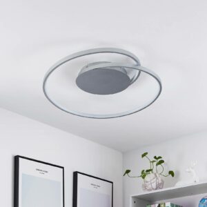 Lucande Enesa LED-loftlampe, rund, CCT