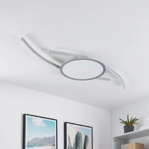 Lucande Tiaro LED-loftlampe, rund, CCT