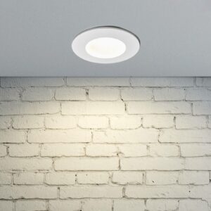 Kamilla LED-indbygningsspot, hvidt, IP65, 11W