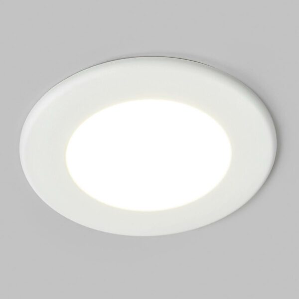 LED-indbygningsspot Joki hvid 4000K rund 11,5cm