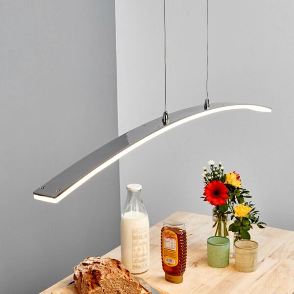 Lorian - bueformet LED-pendellampe