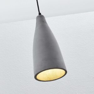 Beton-pendellampe Sanne i industristil