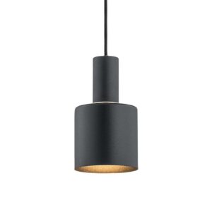 Selma hængelampe, 1 lyskilde, sort, Ø 12 cm