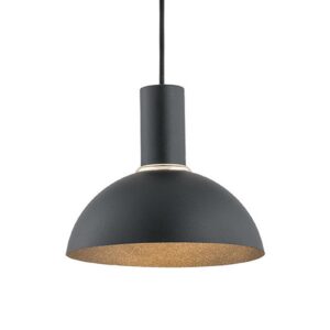 Selma hængelampe, 1 lyskilde, sort, Ø 22 cm