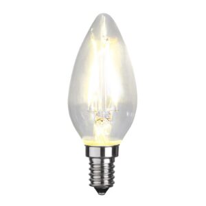 E14 B35 LED-kertepære 2 W 2.700 K filament 250 lm