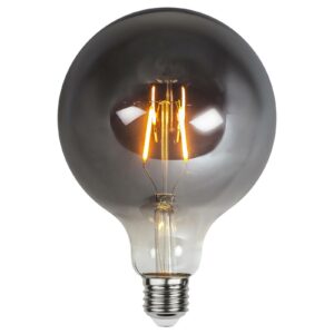 Plain Smoke E27 LED-globepære 1,8 W 2.100K Ø 125mm
