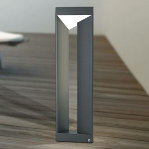 Nembro LED-sokkellampe IP54, trykstøbt aluminium