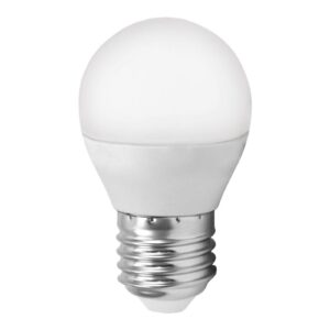 MiniGlobe LED-pære E27 G45 4W, universalhvid