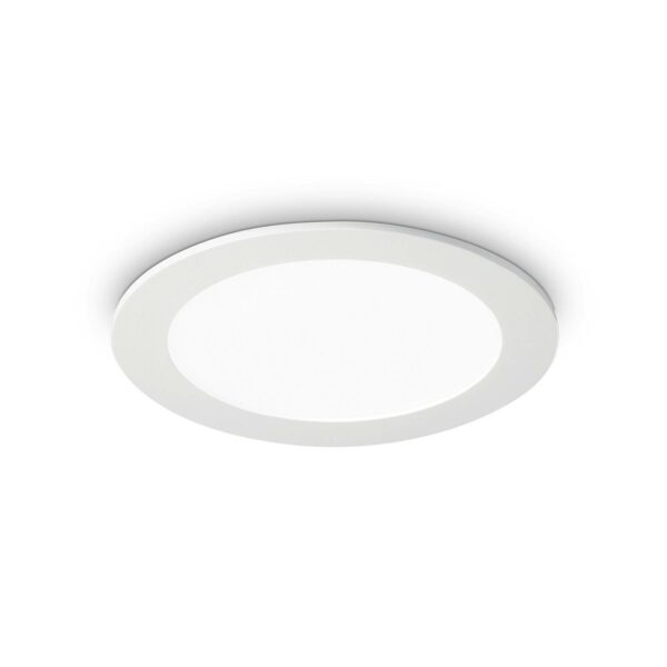 Groove LED-indbygningsspot, rund 3.000 K, 11,8 cm