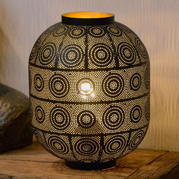 Tahar bordlampe i orientalsk design, 25 cm