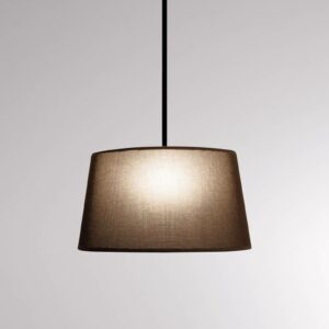 Bivio hængelampe, Ø 50 cm, brun skærm