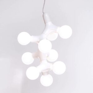 next DNA Quattro - pendellampe, 9 lyskilder, hvid