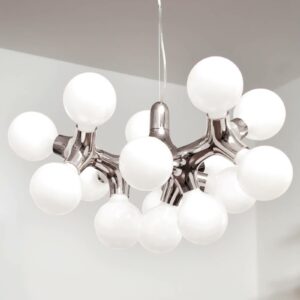 next DNA Chandelier XL - lysekrone i krom