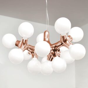 next DNA Chandelier XL - lysekrone i kobber