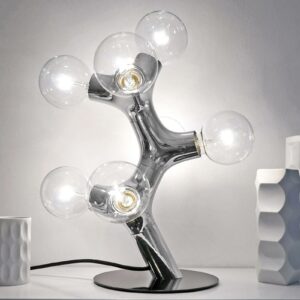 next DNA Table - designer-bordlampe, krom