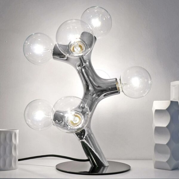 next DNA Table - designer-bordlampe, krom