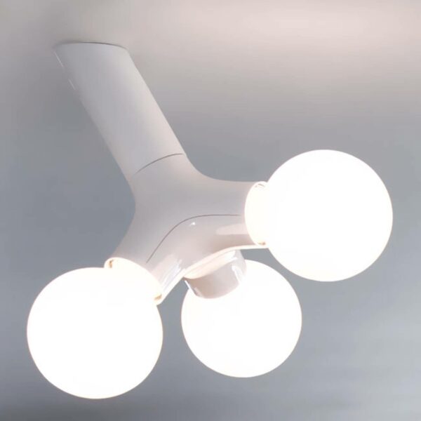 next DNA Wall/Ceiling loftlampe, hvid