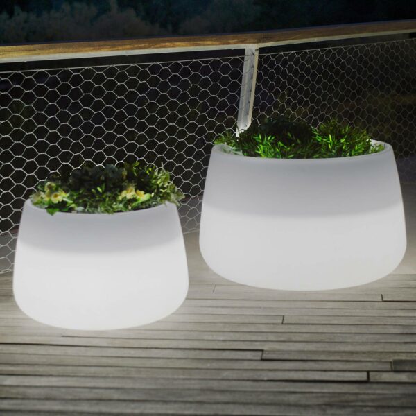 Newgarden Camelia 60 plantespand LED solcelle
