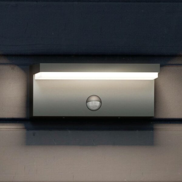 Philips Bustan IR - udendørs LED-væglampe, sensor