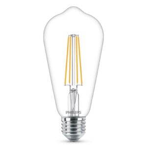 Philips E27 LED-pære filament 4,3W 2.700K