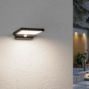 Paulmann Solveig LED-væglampe m. solcelle, sensor