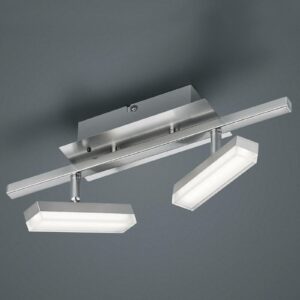 RGB-LED-loftlampe Bondy, 2 lys og fjernbetjening